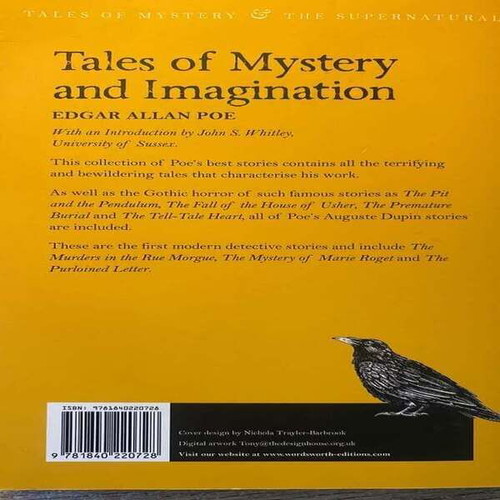 Tales of Mystery and Imagination Edgar Allan Poe like new