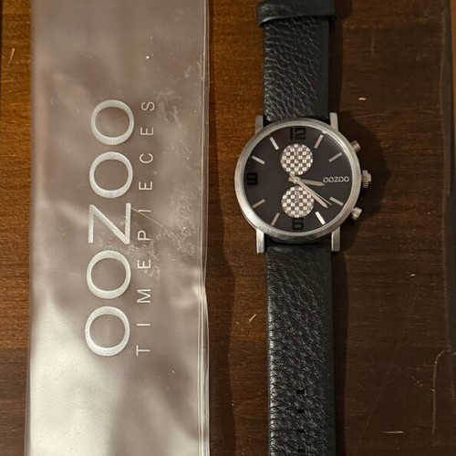 Oozoo Timepieces men's watch brand new, black