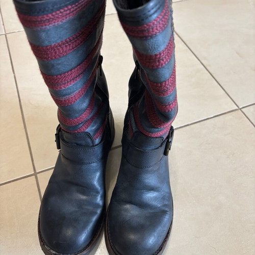Women's boots size 36 used, black