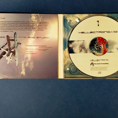 Hellectronic 01 CD like new, electronic music