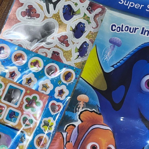 Finding Dory Colorbook stickers and coloring book new