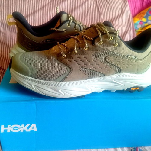 Hoka M Anacapa 2 Low GTX new, athletic shoes, gray, size 47
