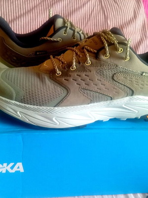 Hoka M Anacapa 2 Low GTX new, athletic shoes, gray, size 47