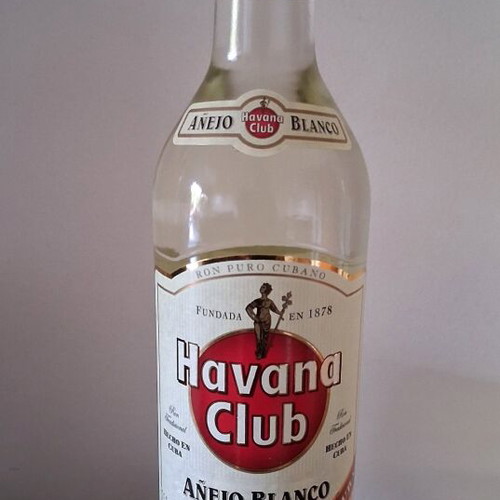 Havana Club White Rum collectible, sealed, 10 years old