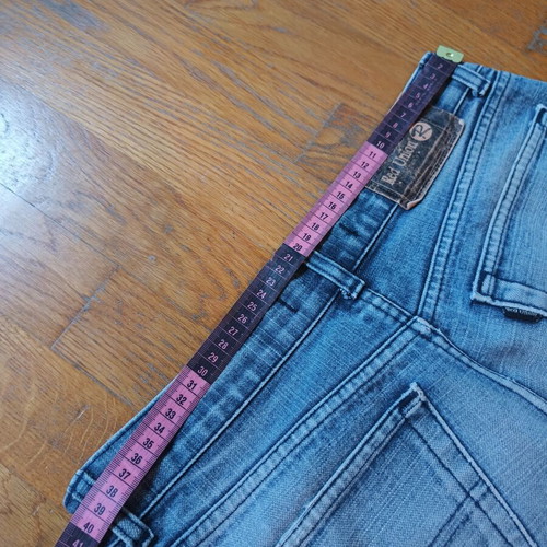 Ripped jeans size L, very good condition, blue
