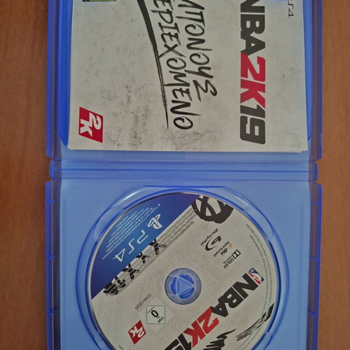 NBA 2K19 PS4 Greek Edition with Giannis Antetokounmpo like new