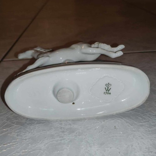 Porcelain horses used, German made