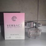 Versace Bright Crystal Miniature Perfume new, 5 ml Eau de Toilette