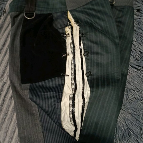 Designer women's pants by Greek designer like new, size M