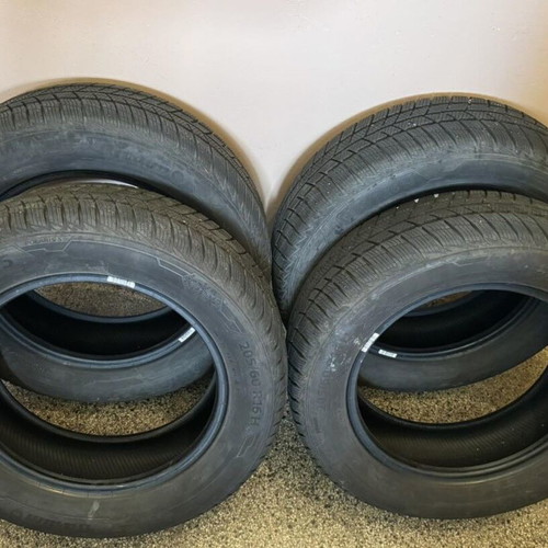 Barum Polaris 5 winter tires used, set of 4, 205/60/16
