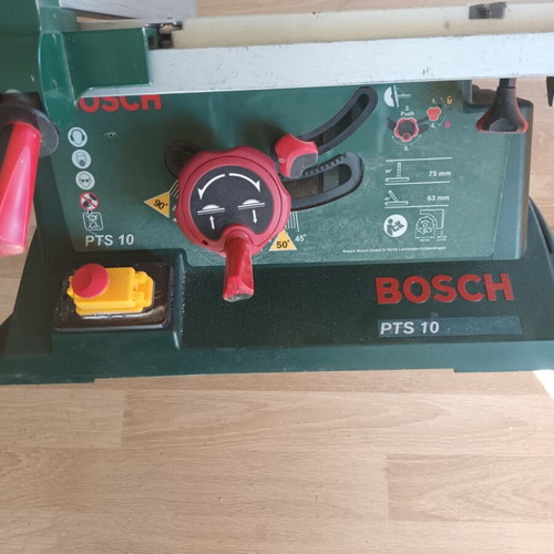 Bosch PTS10 professional table saw used