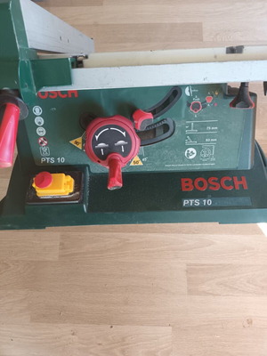 Bosch PTS10 professional table saw used