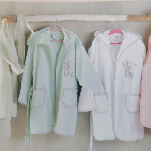 Children's bathrobe Rhythm Gabby, 100% cotton, 4 colors, 3 sizes