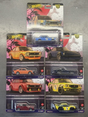 Hot Wheels Japan cars new condition