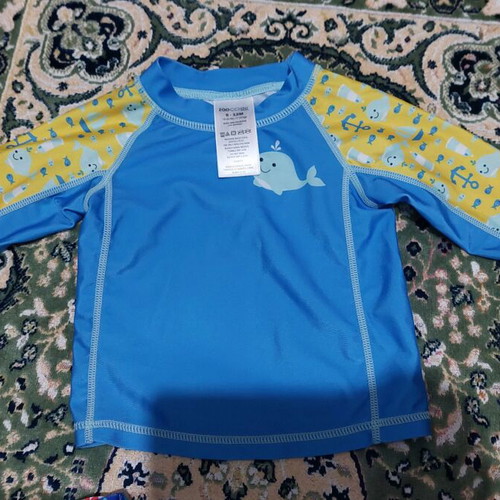 Zoocchini long-sleeve swim shirt 50+ UV for 12 months like new