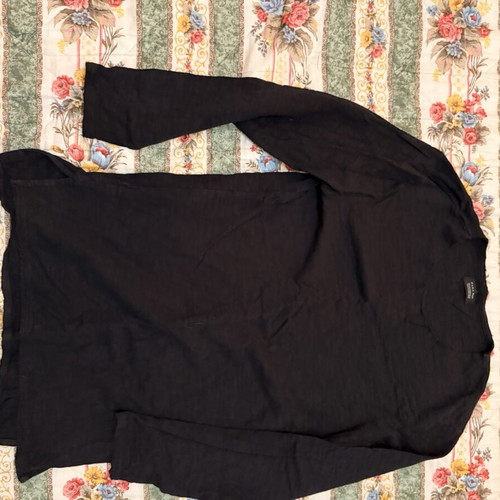 Zara Man black long sleeve top XL