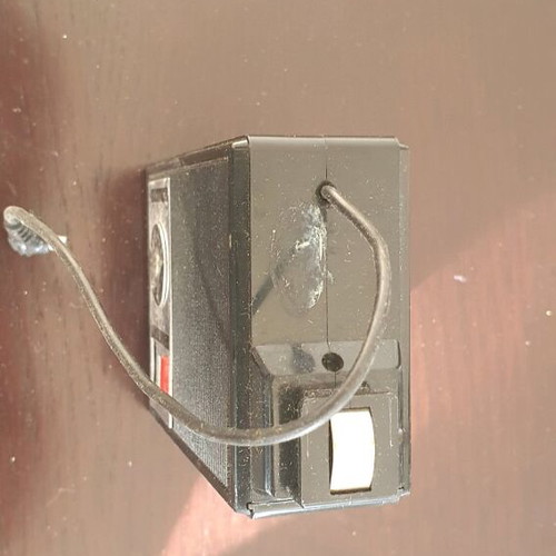 Camera flash used