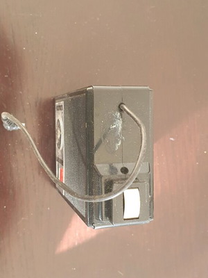 Camera flash used