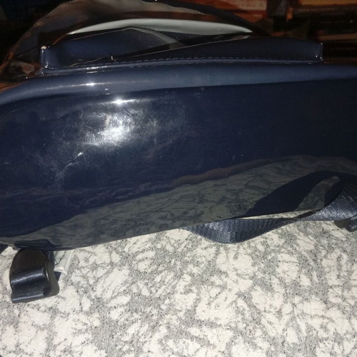 Backpack Bershka blue used