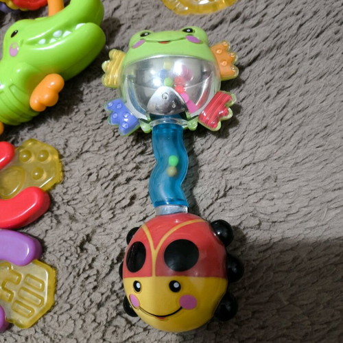 Fisher-Price stroller rattles and toys set like new