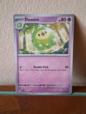 Pokemon card Duosion καινούργιο