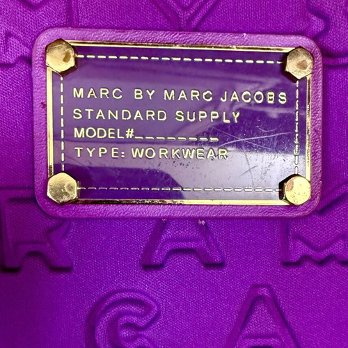 Marc by Marc Jacobs iPad Tablet Case used, purple neoprene