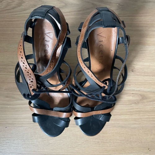 Vicenza Seynod sandals like new, 13 cm heel, size 40