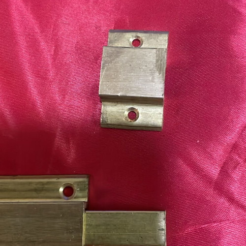 Solid brass safety bolt new with screws