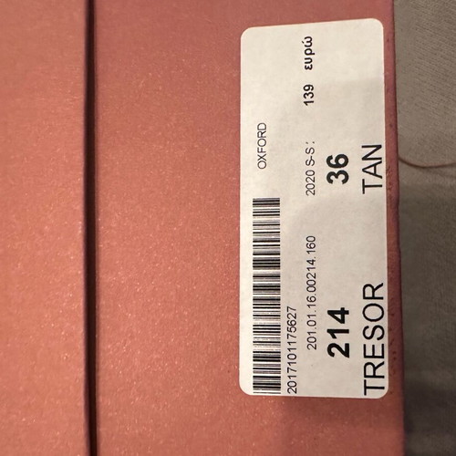 Chaniotakis shoes brown new, size 36