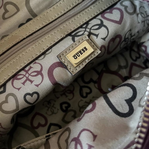 Guess shoulder bag Y2K patchwork design