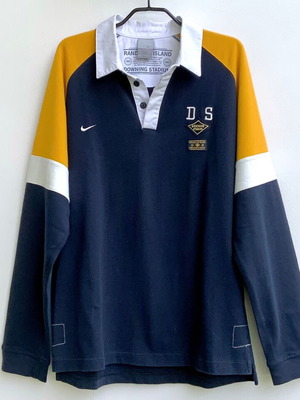Nike Ανδρική Rugby Μακρυμάνικη Μπλούζα Polo συλλεκτική, μεταχειρισμένη, μέγεθος M