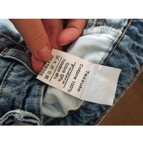 Dixie palazzo skirt XS blue like new