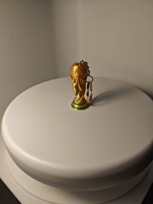 Μπρελόκ Μουντιάλ καινούργιο, κύπελλο 4,5 εκ. 3d printed