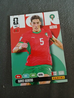 Panini FIFA World Cup 2026 αυτοκόλλητο Hero Nayef Aguerd #303