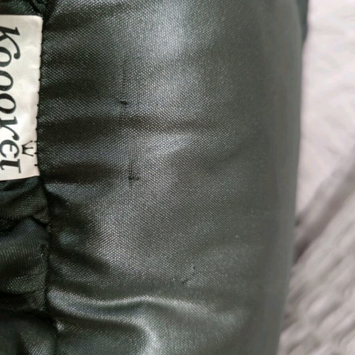 Coronet Tsins Sofa Pillow new, 37x37 cm, black with zipper