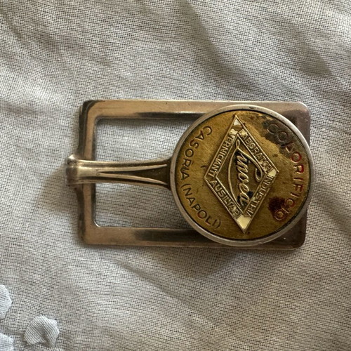 Silver old money clip like new