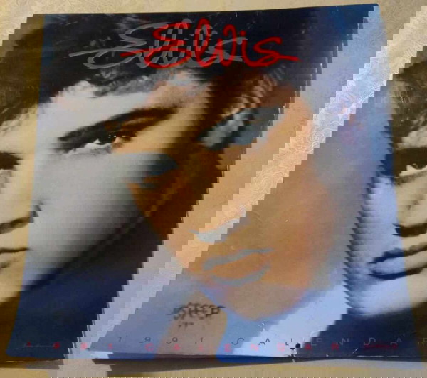 Elvis Presley calendar 1991 ημερολογιο με πολλες ομορφες φωτογραφιες του διασημου αστερα !!!