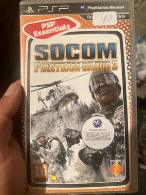 Socom Fireteam Bravo 3 παιχνίδι PSP, πλήρες στη συσκευασία