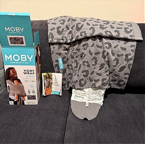Μαρσιπος Moby wrap classic night leopard