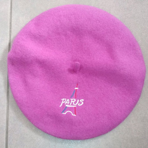 Pink beret new, unworn from Paris