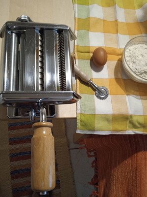 OMC Ampia 150 Lusso vintage pasta machine used, 1970s