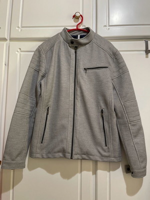 Low men's jacket gray like new, size M