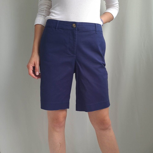 Boden women's chino shorts size 38L W32" blue stretch