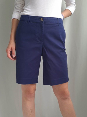 Boden women's chino shorts size 38L W32" blue stretch