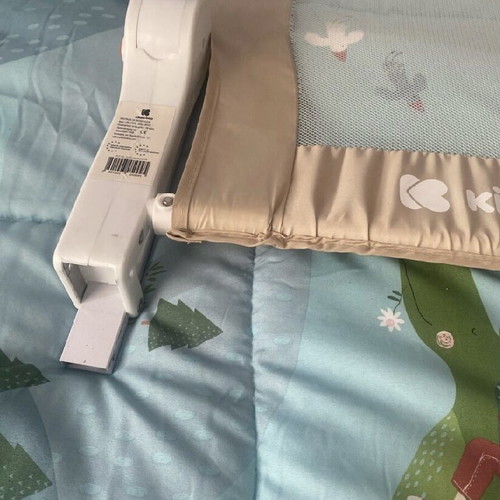 Protective bed rail for children used, 99cm length