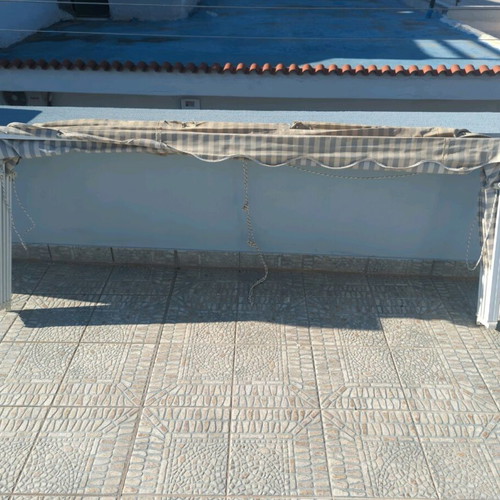 Canopy awning used, frame in very good condition, length 210