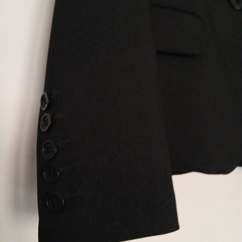 Mango women's fitted black blazer lined size 42 new