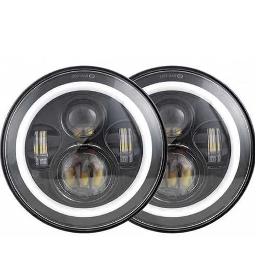 LED front headlights for Jeep Wrangler JK new