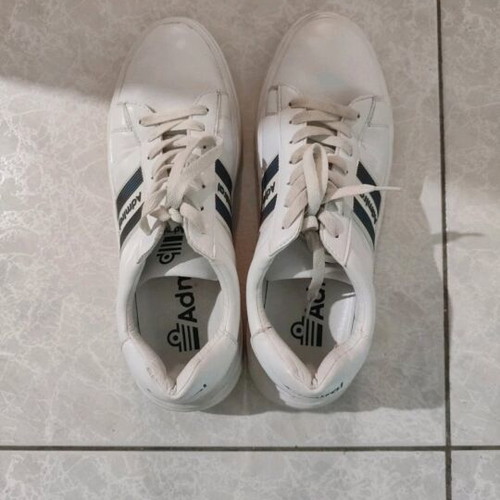 Admiral men's shoes like new, athletic, white, size 44