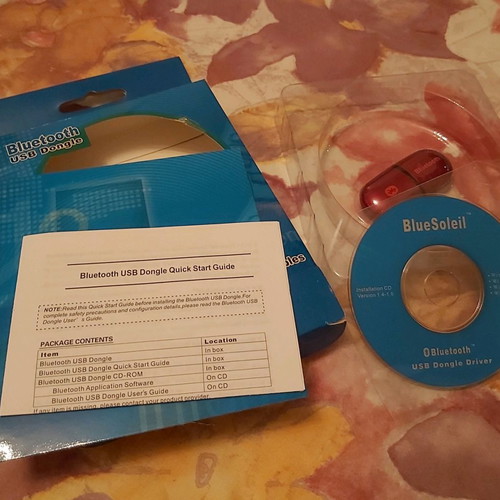 USB Bluetooth Dongle v1.2 new, ideal for retro computers Win98 and WinXP